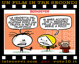 La vignetta di The Beekeeper