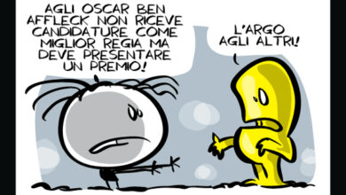 La vignetta di Argo, Ben Affleck e gli Oscar - Un film in 3 secondi