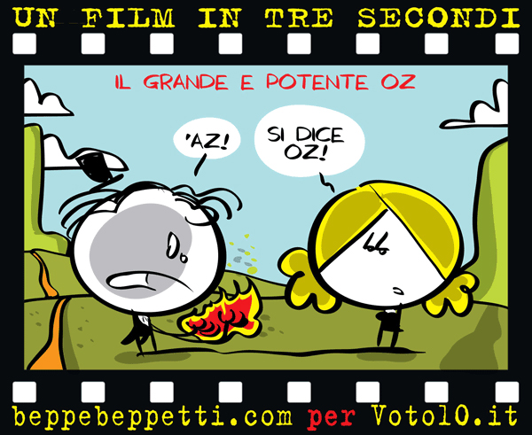 La vignetta de Il Grande e Potente Oz