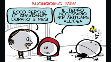 La vignetta di Buongiorno Papà - Un film in 3 secondi