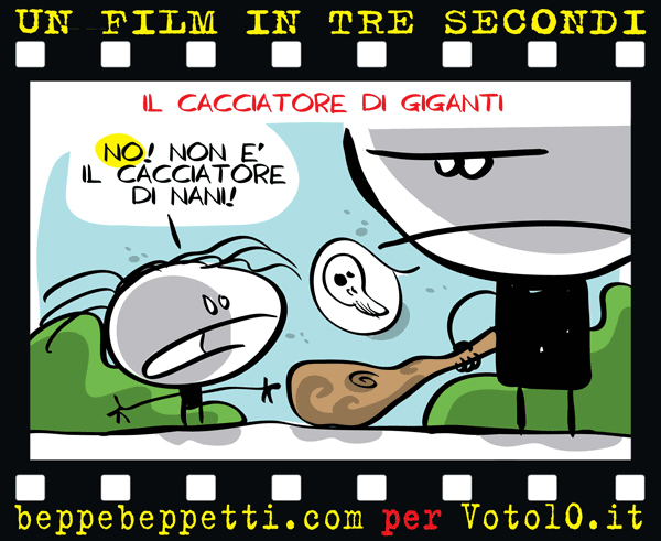 La vignetta de Il Cacciatore di Giganti