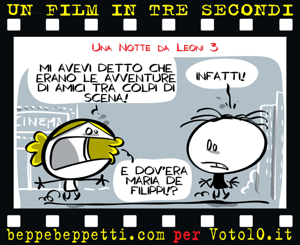 La vignetta di Una notte da leoni 3