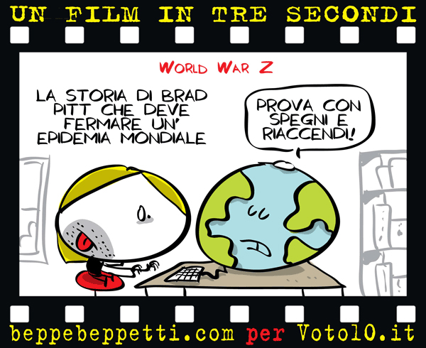 La vignetta di World War Z