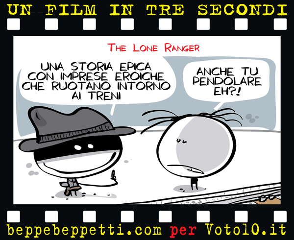 La vignetta di The Lone Ranger