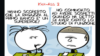 La vignetta di Kick-Ass 2 - Un film in 3 secondi