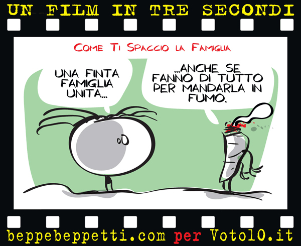 La vignetta di Come ti spaccio la famiglia