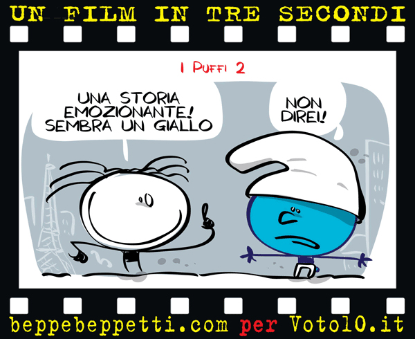 La vignetta de I Puffi 2