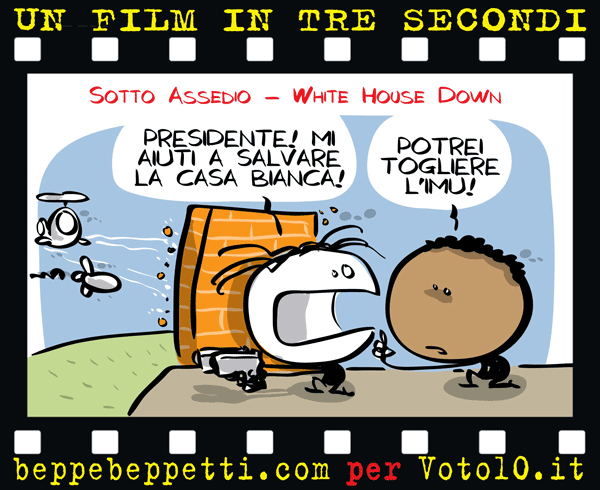 La vignetta di Sotto Assedio - White House Down