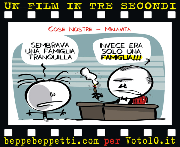 La vignetta di Cose Nostre - Malavita