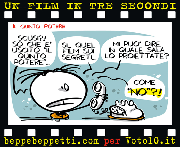 La vignetta de Il Quinto Potere