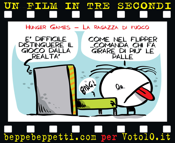 La vignetta di Hunger Games - La ragazza di fuoco