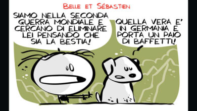 La vignetta di Belle et Sébastien - Un film in 3 secondi