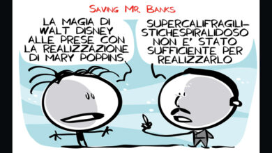 La vignetta di Saving Mr. Banks - Un film in 3 secondi