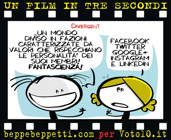 La vignetta di Divergent