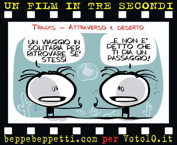 La vignetta di Tracks - Attraverso il deserto