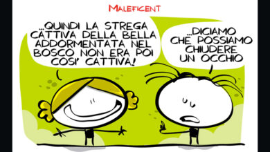 La vignetta di Maleficent - Un film in 3 secondi