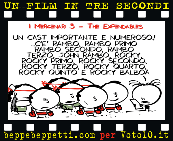 La Vignetta di I mercenari 3 - The Expendables