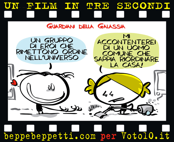 La Vignetta di Guardiani della Galassia