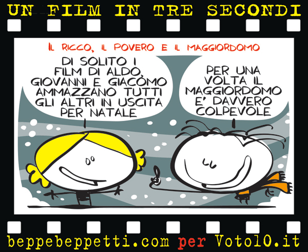 La Vignetta di Il ricco, il povero e il maggiordomo