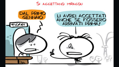 La Vignetta di Si Accettano Miracoli - Un film in 3 secondi