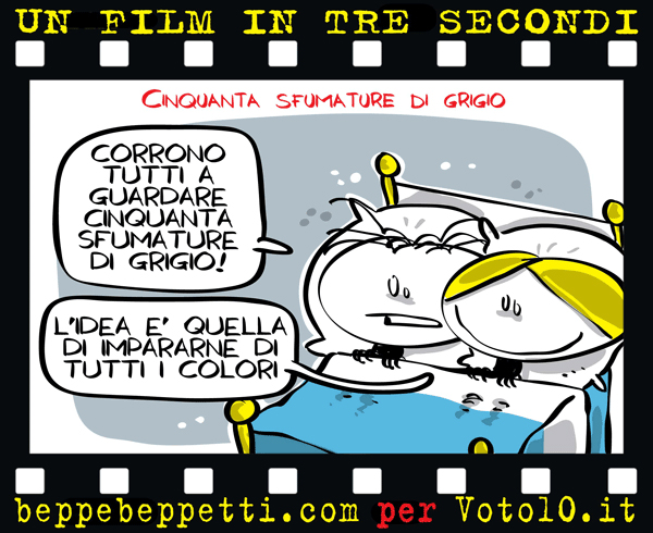 La Vignetta di Cinquanta Sfumature di Grigio