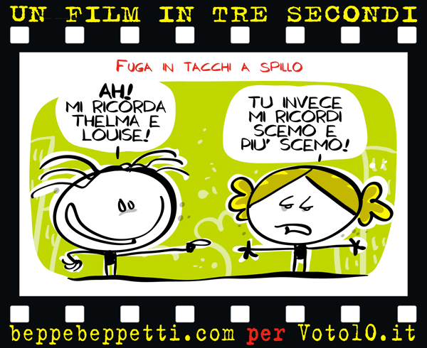 La Vignetta di Fuga In Tacchi a Spillo