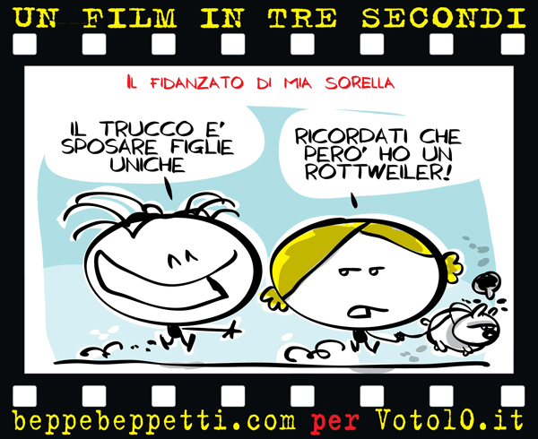 La vignetta di Il fidanzato di mia sorella