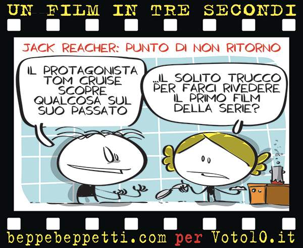 La Vignetta di Jack Reacher: Punto di non ritorno