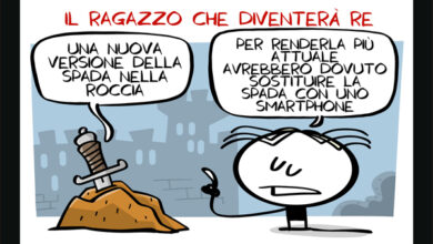 Le vignette di Voto 10 - La vignetta de Il ragazzo che diventerà re