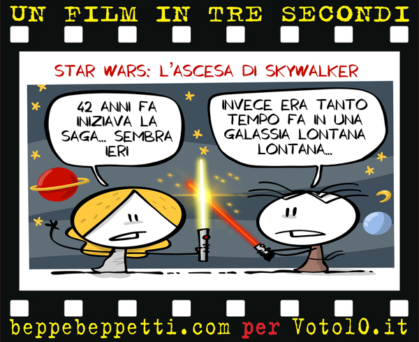 La vignetta di Star Wars: L'ascesa di Skywalker