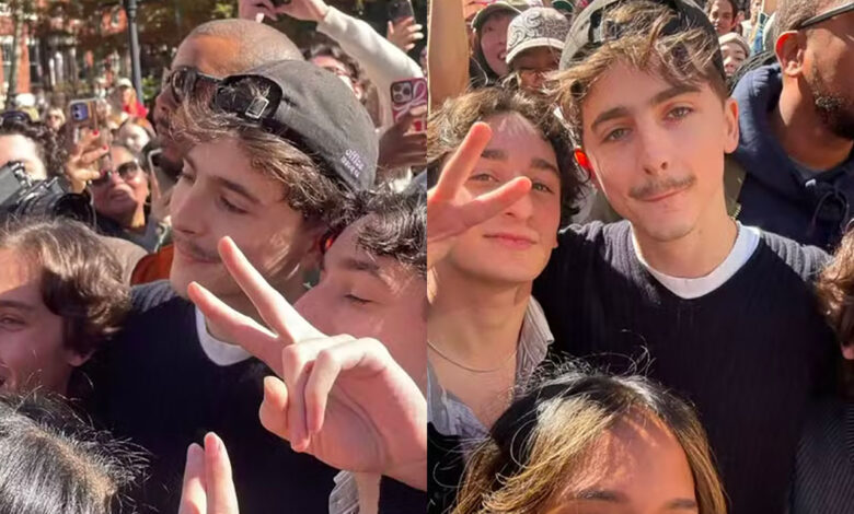 Timothée Chalamet a un concorso per sosia di Timothée Chalamet