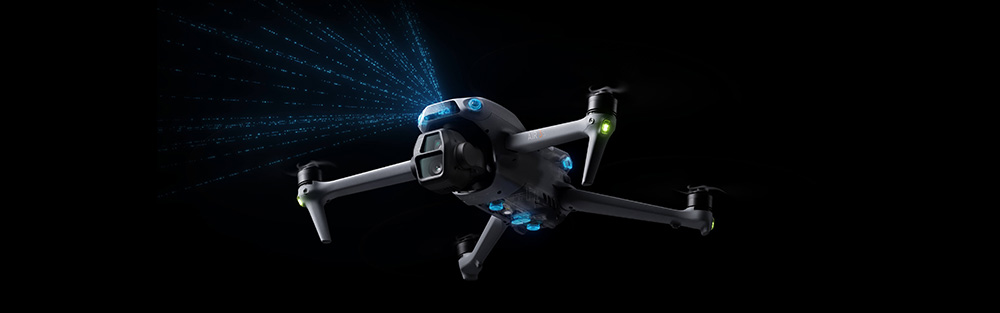 DJI Air 3S volo notturno