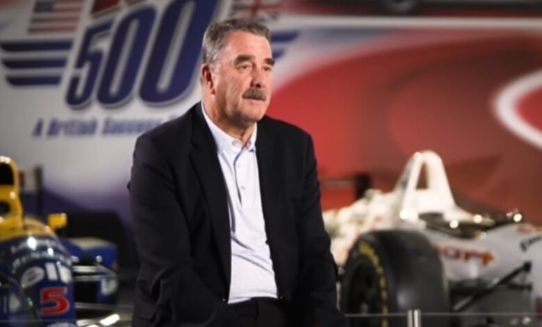 L'ex pilota di Formula 1 Nigel Mansell