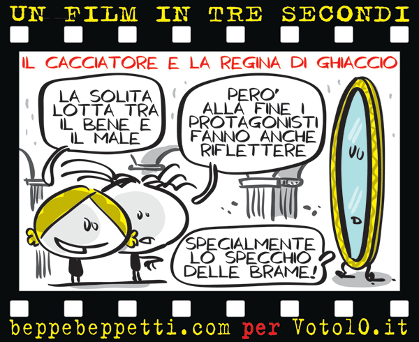 La Vignetta de Il cacciatore e la regina di ghiaccio