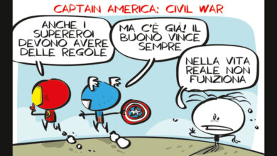 La Vignetta di Captain America: Civil War - Un film in 3 secondi