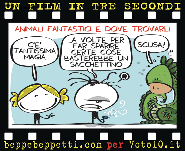 La Vignetta di Animali fantastici e dove trovarli