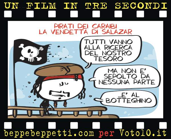 La Vignetta di Pirati dei Caraibi - La vendetta di Salazar