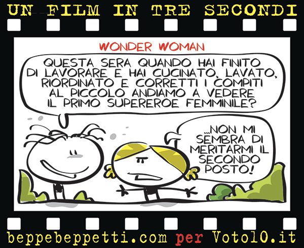 La Vignetta di Wonder Woman