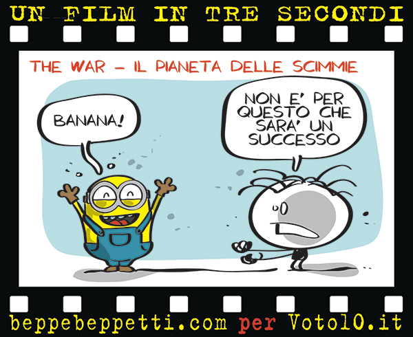 La Vignetta di The War - Il Pianeta delle Scimmie