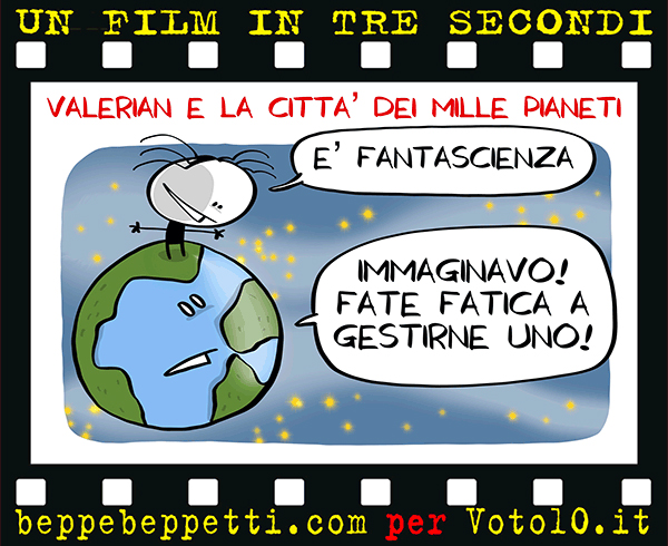 La Vignetta di Valerian e la Città dei mille pianeti