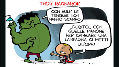 La Vignetta di Thor Ragnarok - Un film in 3 secondi