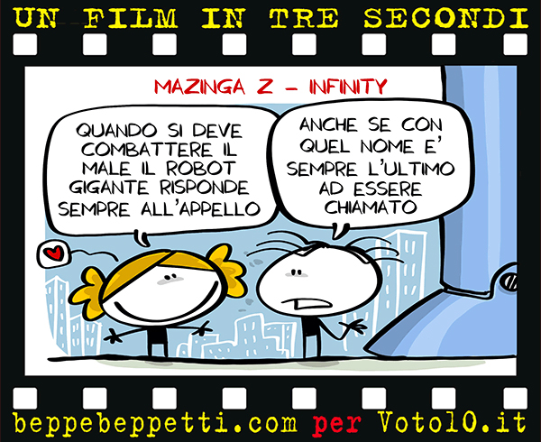 La vignetta di Mazinga Z - Infinity