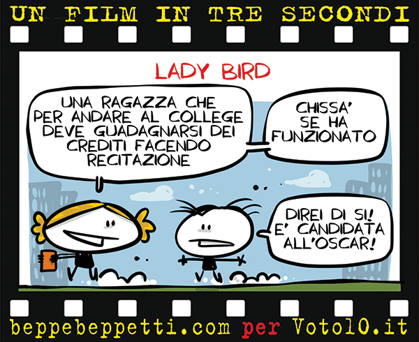 La vignetta di Lady Bird