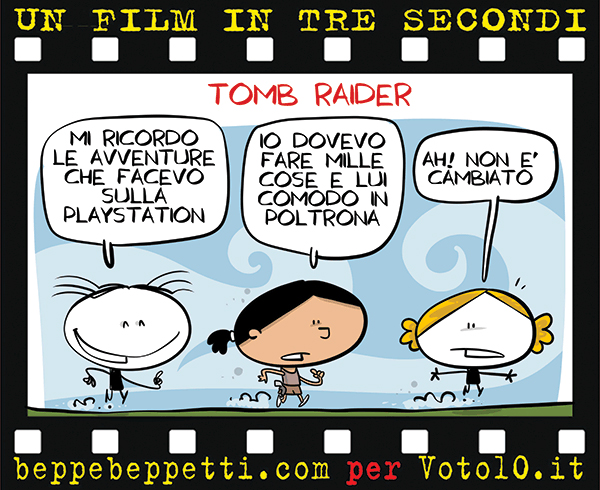 La vignetta di Tomb Raider