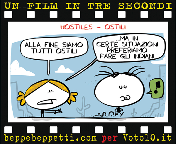 La vignetta di Hostiles - Ostili