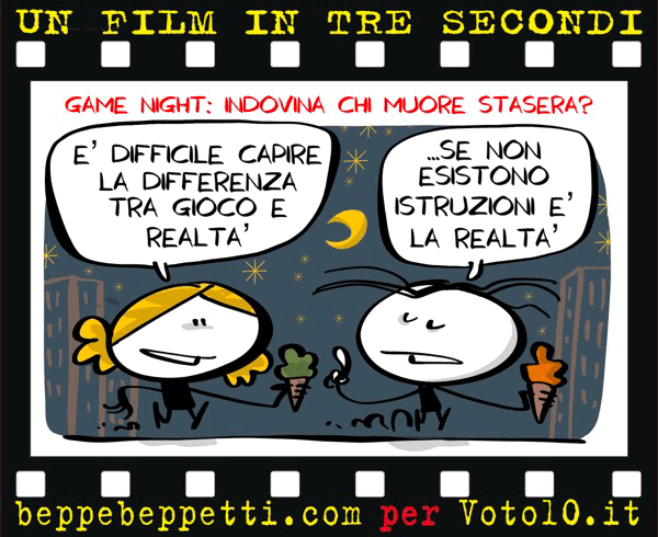 La vignetta di Game Night - Indovina chi muore stasera?