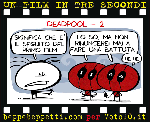 La vignetta di Deadpool 2