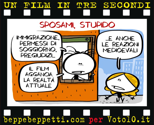 La vignetta di Sposami, stupido!