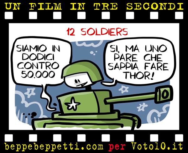 La vignetta di 12 Soldiers