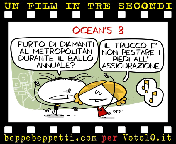 La vignetta di Ocean's 8